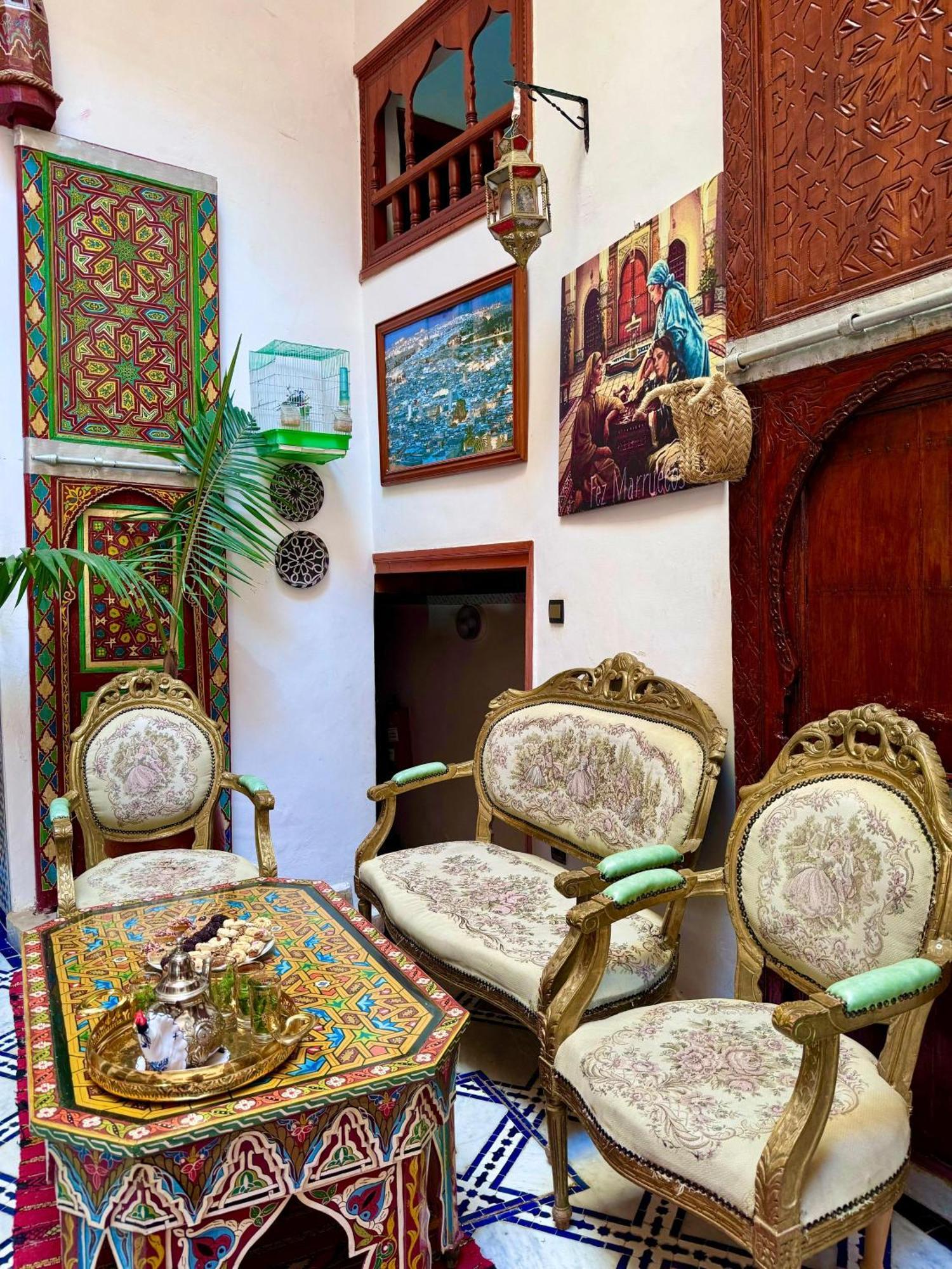 Riad Hamad Tijani Fes Luaran gambar